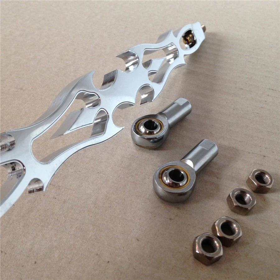 Chrome Spear Shift Linkage for Harley Softail Dyna FXDWG FLHR FLHT (1991–2023)