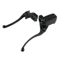 1" Motorcycle Handlebars Hydraulic Brake Master Cylinder & Clutch Lever for