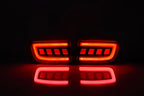4X LED Rear Bumper Reflector Light w/ Turn Signal for Land Cruiser Prado J120 (2003–2009)