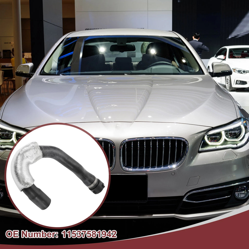 Radiator Coolant Hose for BMW 528i (2011) No. 11537581942 Rubber Black
