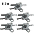5Pcs Inline Fuel Tank On-Off Switch Tap Valve Petcock for 90cc-250cc ATV