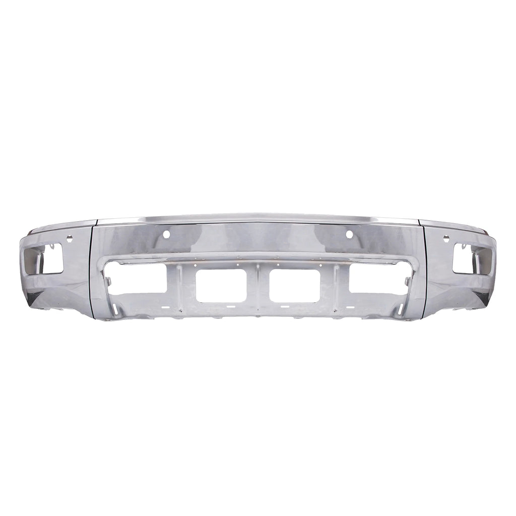 Chrome Front Bumper Split with Hole for Chevy Silverado 1500 (2014–2015) 23173678