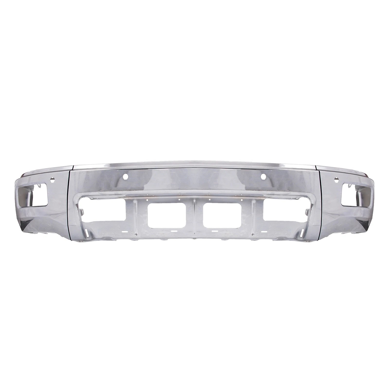 Chrome Front Bumper Split with Hole for Chevy Silverado 1500 (2014–2015) 23173678