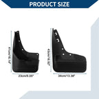 Mud Flaps Splash Guards Set for Mercedes-Benz GLE (2015-2019)