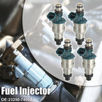 Set of 4 Fuel Injector Nozzles 23250-74060 for Toyota Camry 2.0L (1987–1992)
