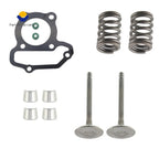 Cylinder Head Intake Exhaust Valve Kit for Yamaha Grizzly 125 YFM125 (2004–2013)