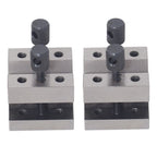 Set of 2 V-Block Clamps for Precision Machining