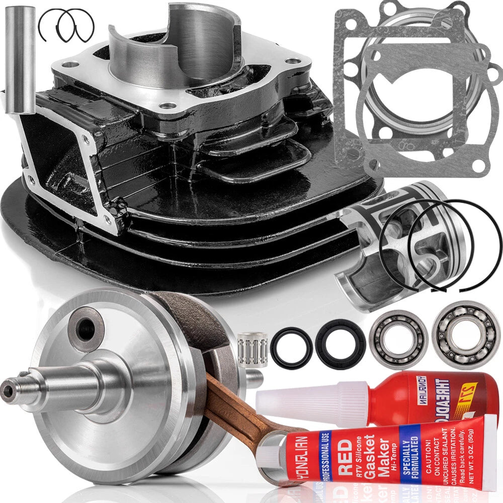 66mm Top End Piston Cylinder Crank Motor Gaskets Seal Kit for Yamaha Blaster (200)