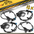 Set of 4 ABS Wheel Speed Sensors for Chevy Express 1500 (2008–2012)