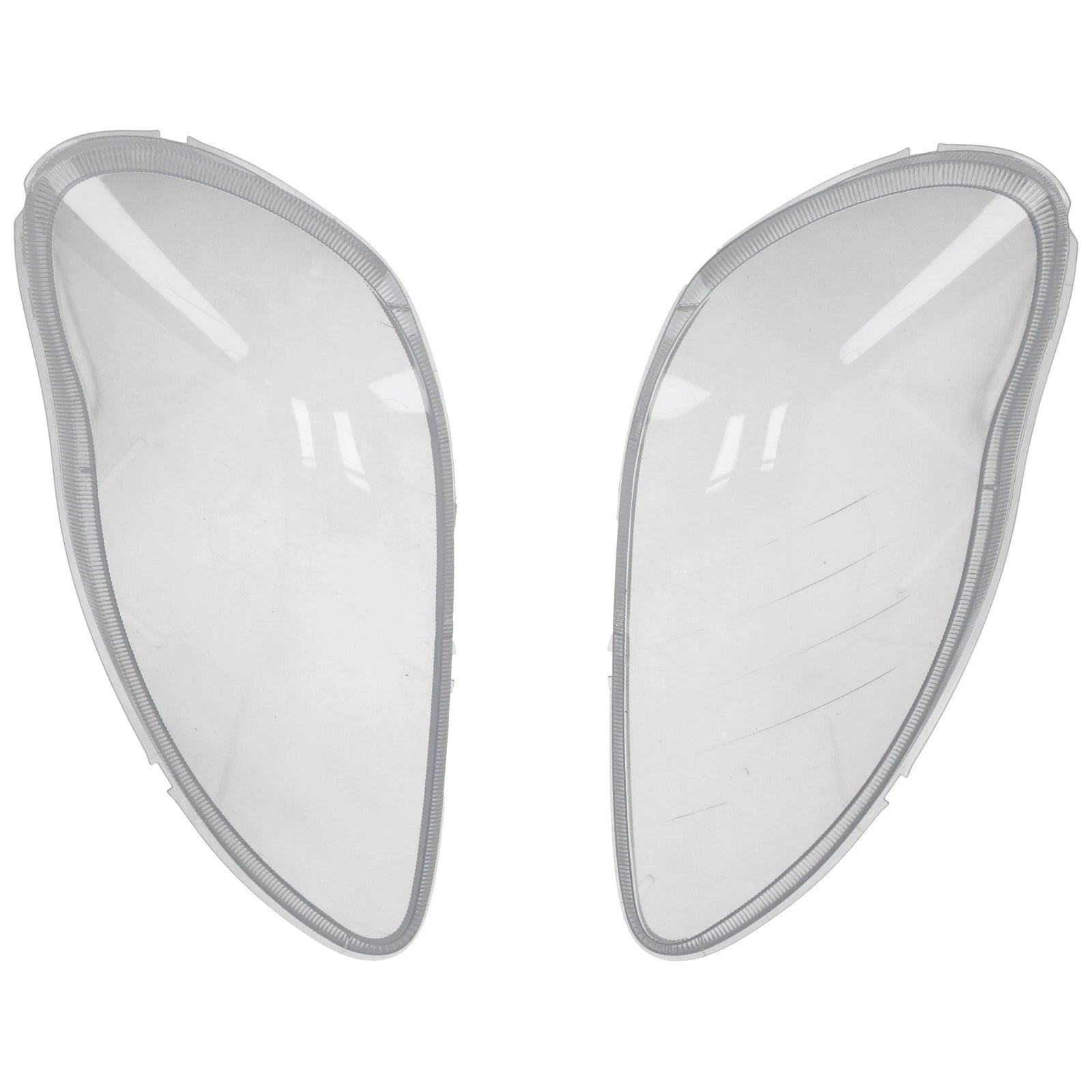 Pair Headlight Lens Cover for Mercedes Benz S-Class W220 (1998–2006)