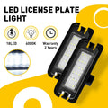 2Pcs CANBUS Full LED License Plate Light for Ford Mustang (2015–2021)