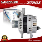 150A Alternator for Dodge Caliber (2007–2011) Jeep Compass Patriot (2007–2016)