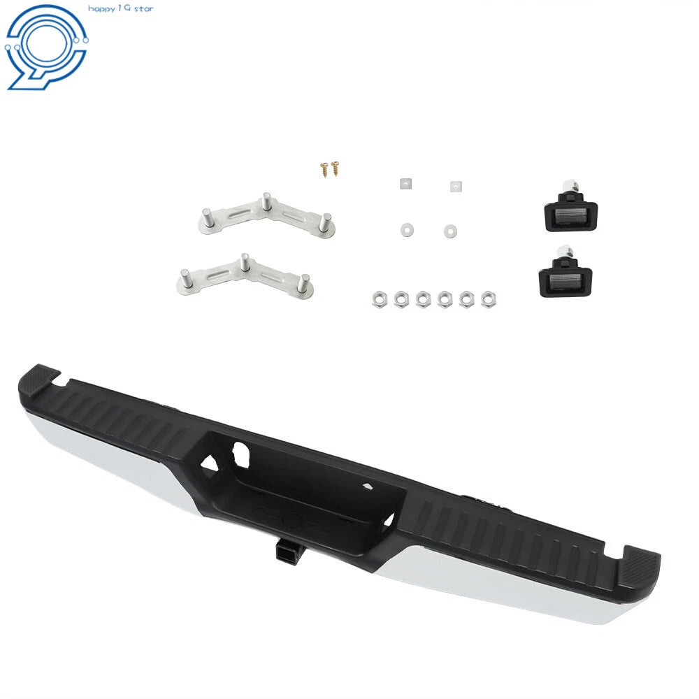 Chrome Rear Step Bumper for Ford F-150 (2015-2020)