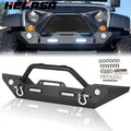 Front Bumper with LED Lights for Jeep Wrangler JK JL (2007–2024)