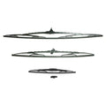 Set of 3 Bosch DirectConnect Windshield Wiper Blades for (24", 22", 16")