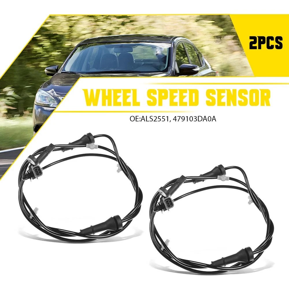 ABS Wheel Speed Sensor Pair for Nissan Sentra (2013–2019)