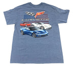 Corvette T-Shirt Heavy Duty for Chevrolet Corvette (1968–2024)
