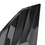 ABS Side Window Louvers for Toyota RAV4 (2019–2025) Carbon Fiber Finish