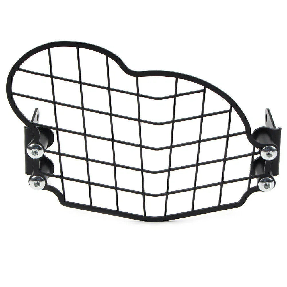 Black Front Headlight Protector Grille Cover for BMW G650GS (2011-2017)