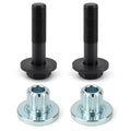 Set of 2 Splined Bushing Screw Kit for Exmark Lazer Z (103-3037, 109-9220)