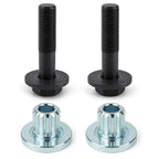 Set of 2 Splined Bushing Screw Kit for Exmark Lazer Z (103-3037, 109-9220)
