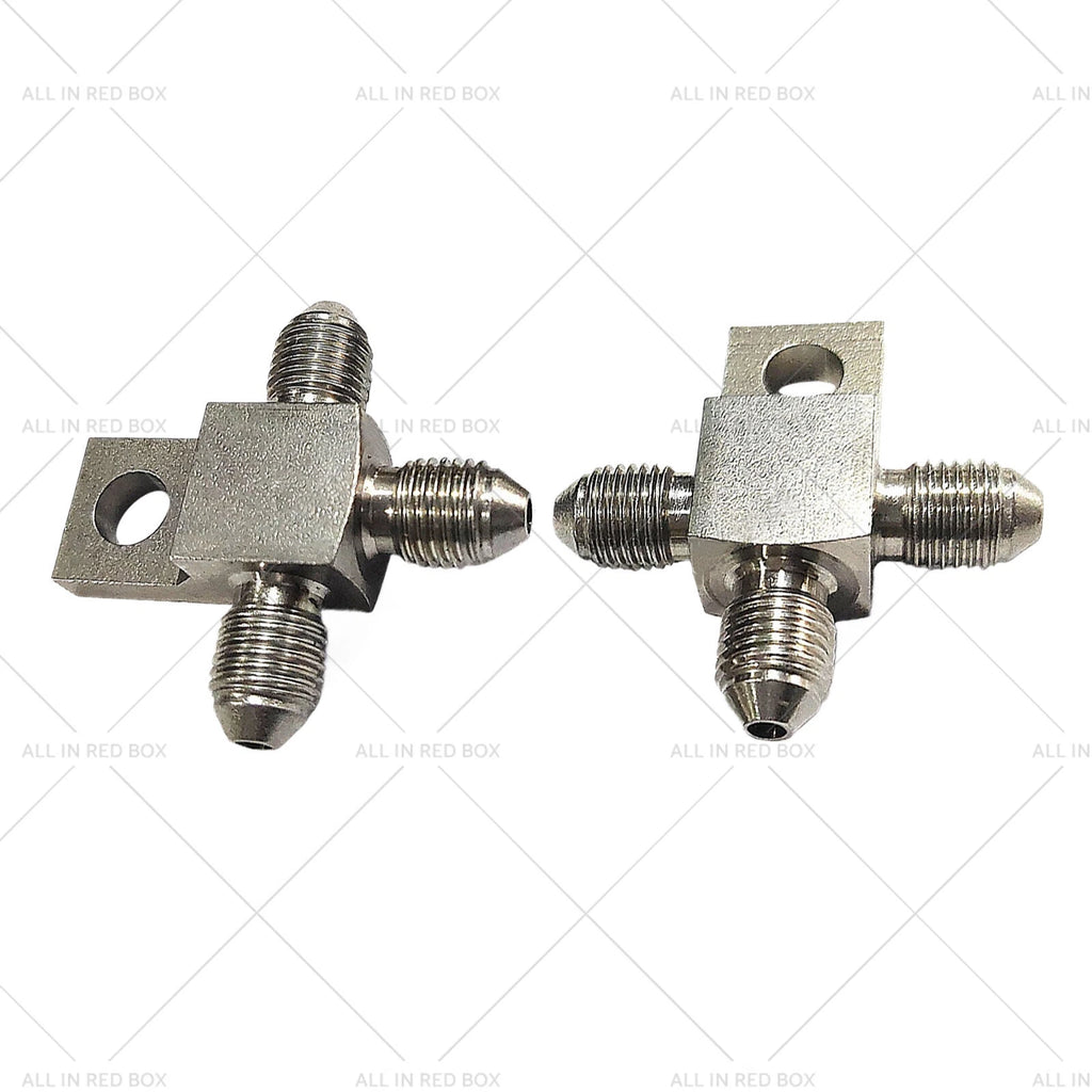 3AN Male Flare Union Brake Tee Block for Universal (3/8x24)