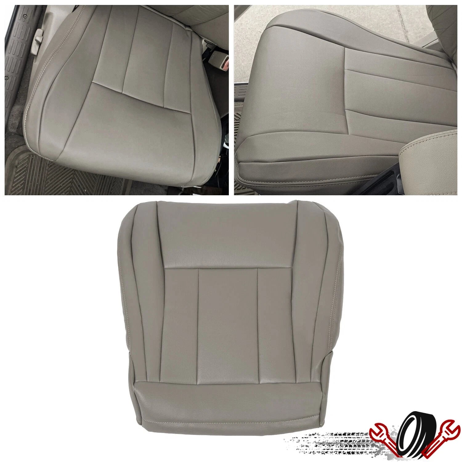 Driver Bottom Synthetic Leather Seat Cover for Toyota 4Runner (1996–2002)