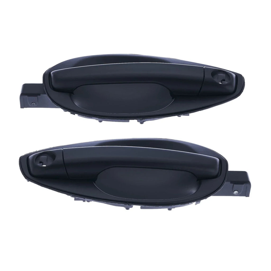 2 x Front Left & Right Outer Door Handle Black for Hyundai Tiburon (2003–2008)