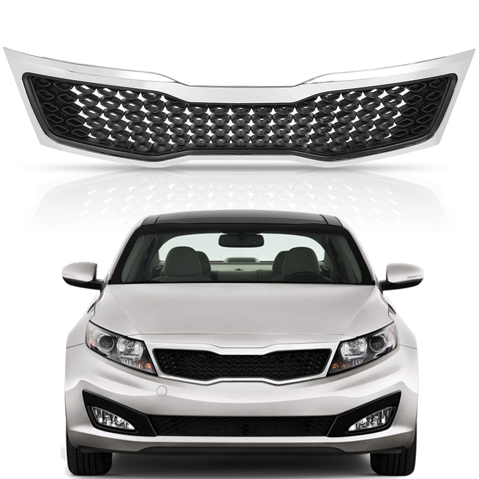 Chrome Front Grille for Kia Optima (2011–2013)