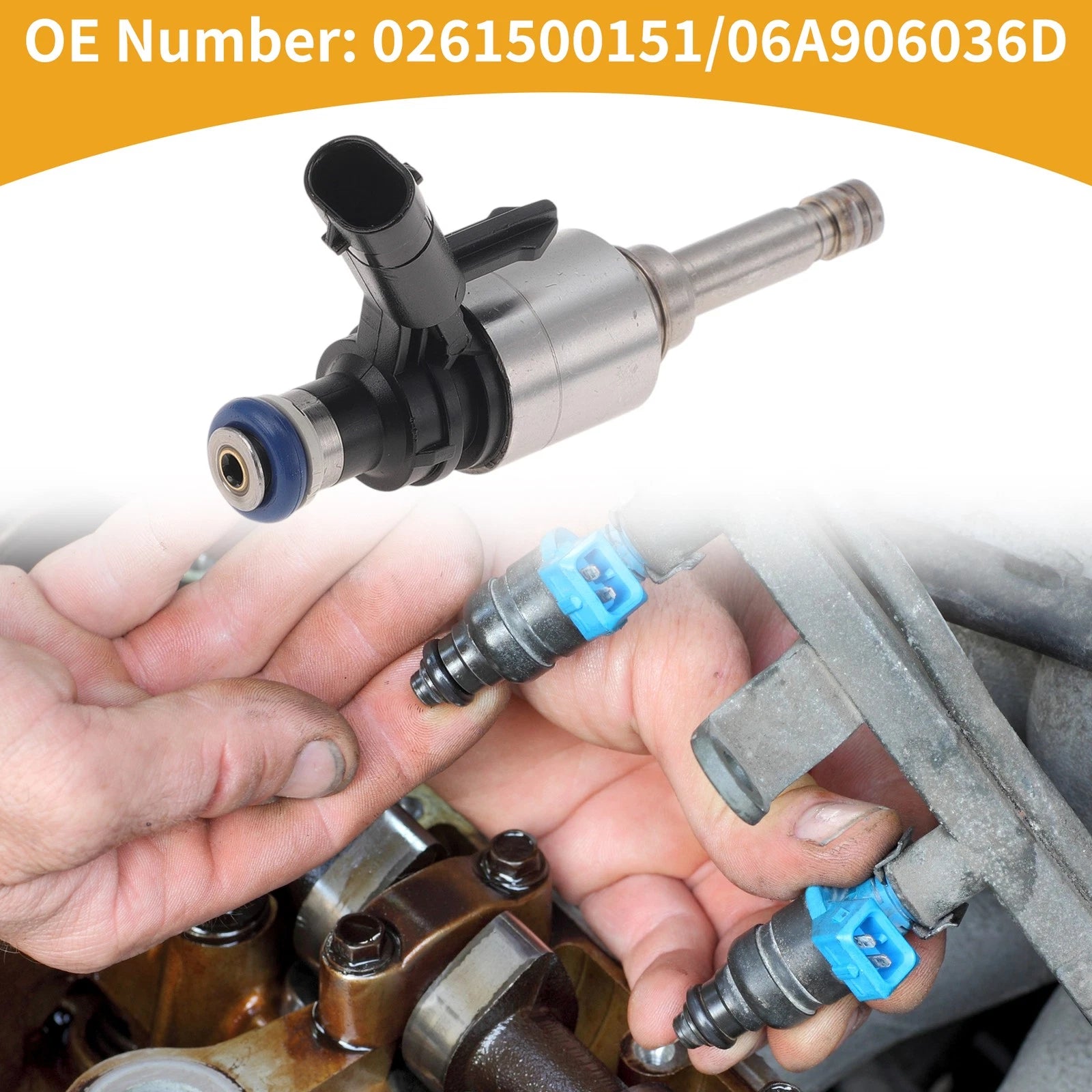 Fuel Injector No.0261500151/06A906036D for Volkswagen Beetle (2013–2017)