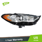 Chrome Headlight for Ford Fusion (2017–2019) - Passenger Right Side
