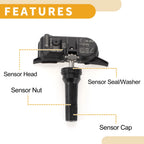 Tire Pressure Sensor 433MHz for Nissan Kicks (2018–2021) No.407003HN0B/407005ZH0A