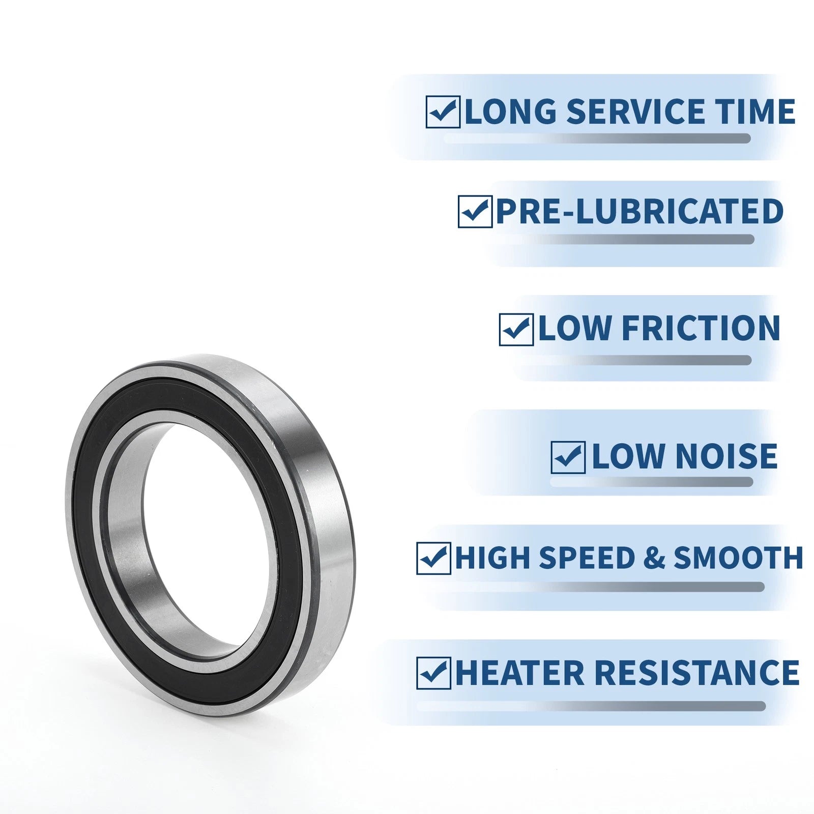 Deep Groove Ball Bearing 75x115x20mm for Scooter Skateboard (6015VV)