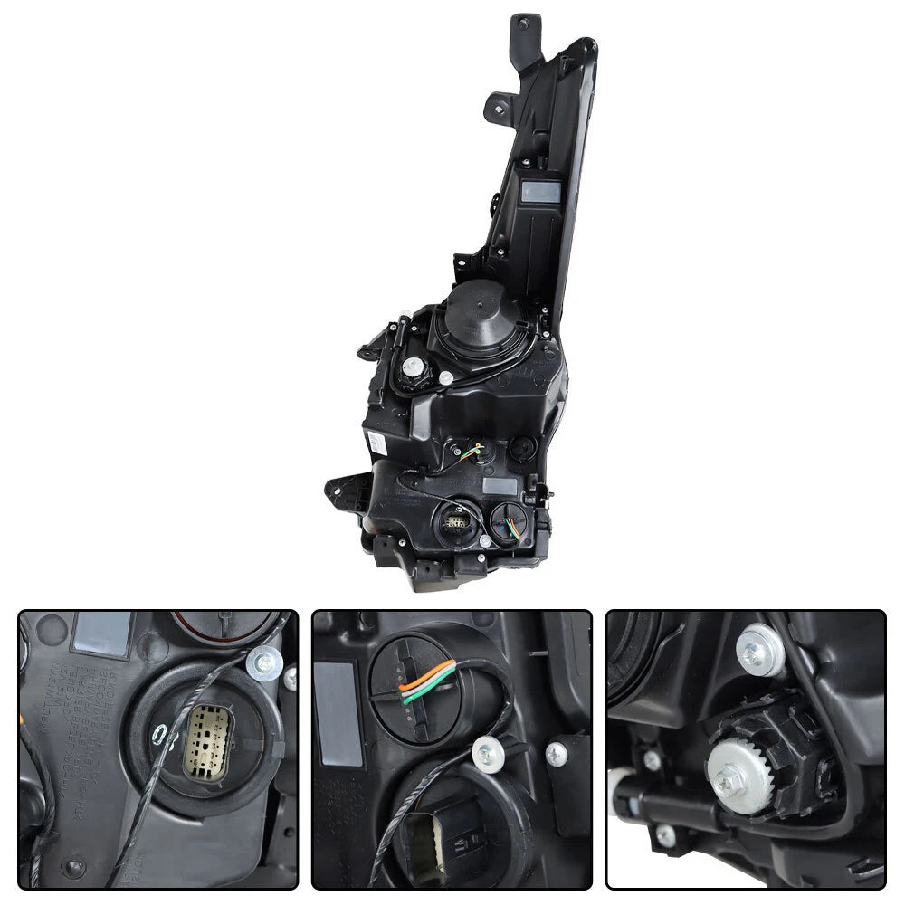 Passenger Side Halogen Projector Headlight Assembly for Cadillac ATS (2013â2018)