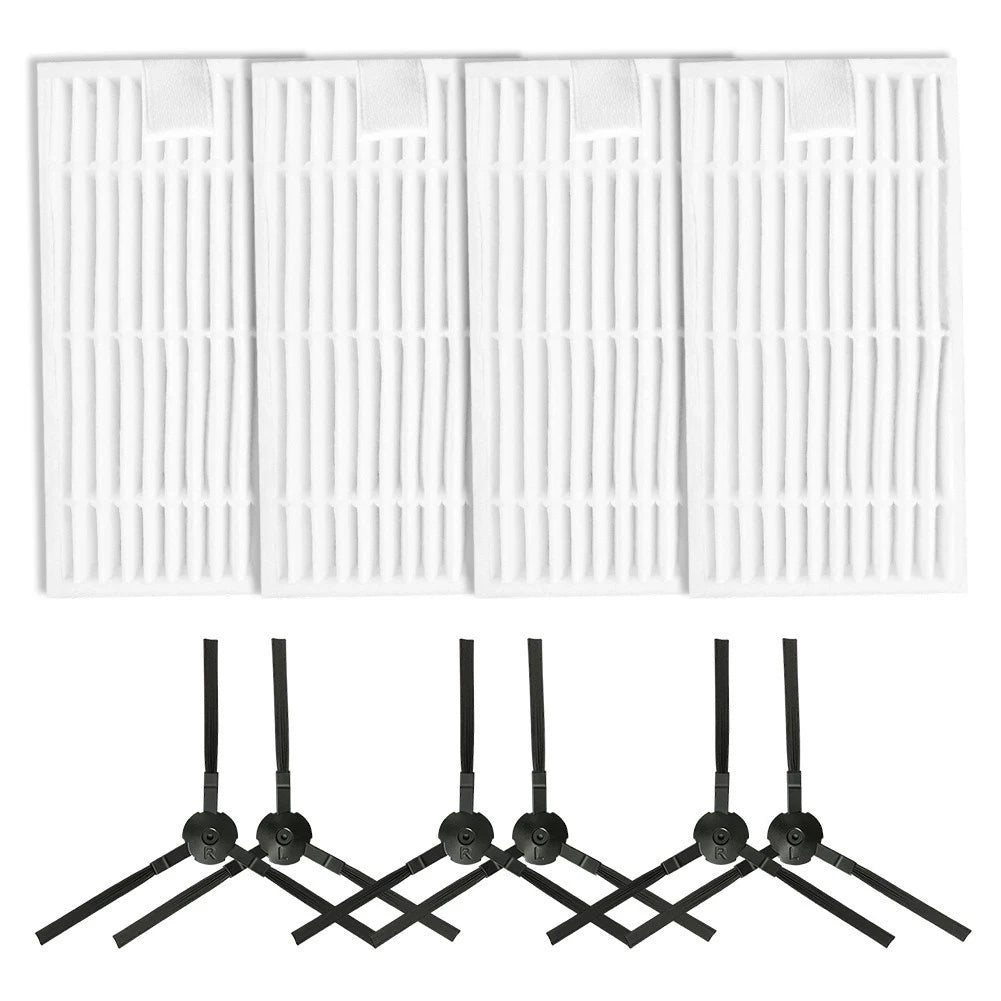 Set of 4 Filters and Brushes for ILIFE G9 Series (2019–2023)