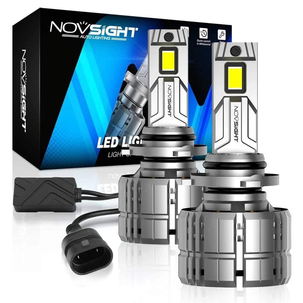 2X 9006 HB4 LED Headlight Bulbs Kit 60000LM 6500K for