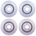 Hella Brake Vented Rotors Kit for Audi TT TTS Quattro (340mm Front, 310mm Rear)