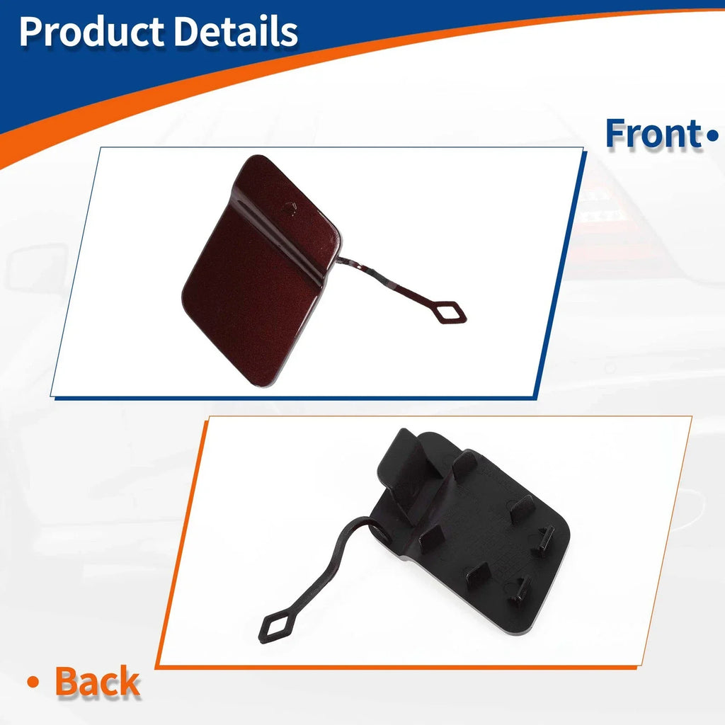 Rear Tow Hook Cover for Mercedes-Benz X204 2010-2012 - Red