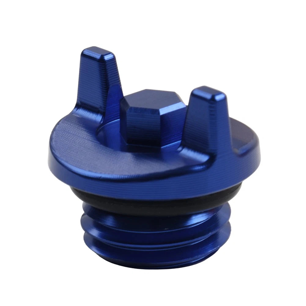 CNC Blue Oil Filler Cap Cover Plug for Yamaha TTR225 (1999–2004) TTR230 (2005–2023)