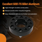 Set of 2 Hub Centric Wheel Spacers for Chevrolet SSR, Trailblazer (2002–2009) 6x5"