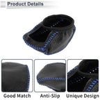 1 Pc Gear Shift Knob Cover for Toyota RAV4 (2019–2024) Pebbled Black Blue