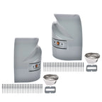 Set of 2 Corner Caps 62664 62665 for Truck Body (Curbside & Roadside)