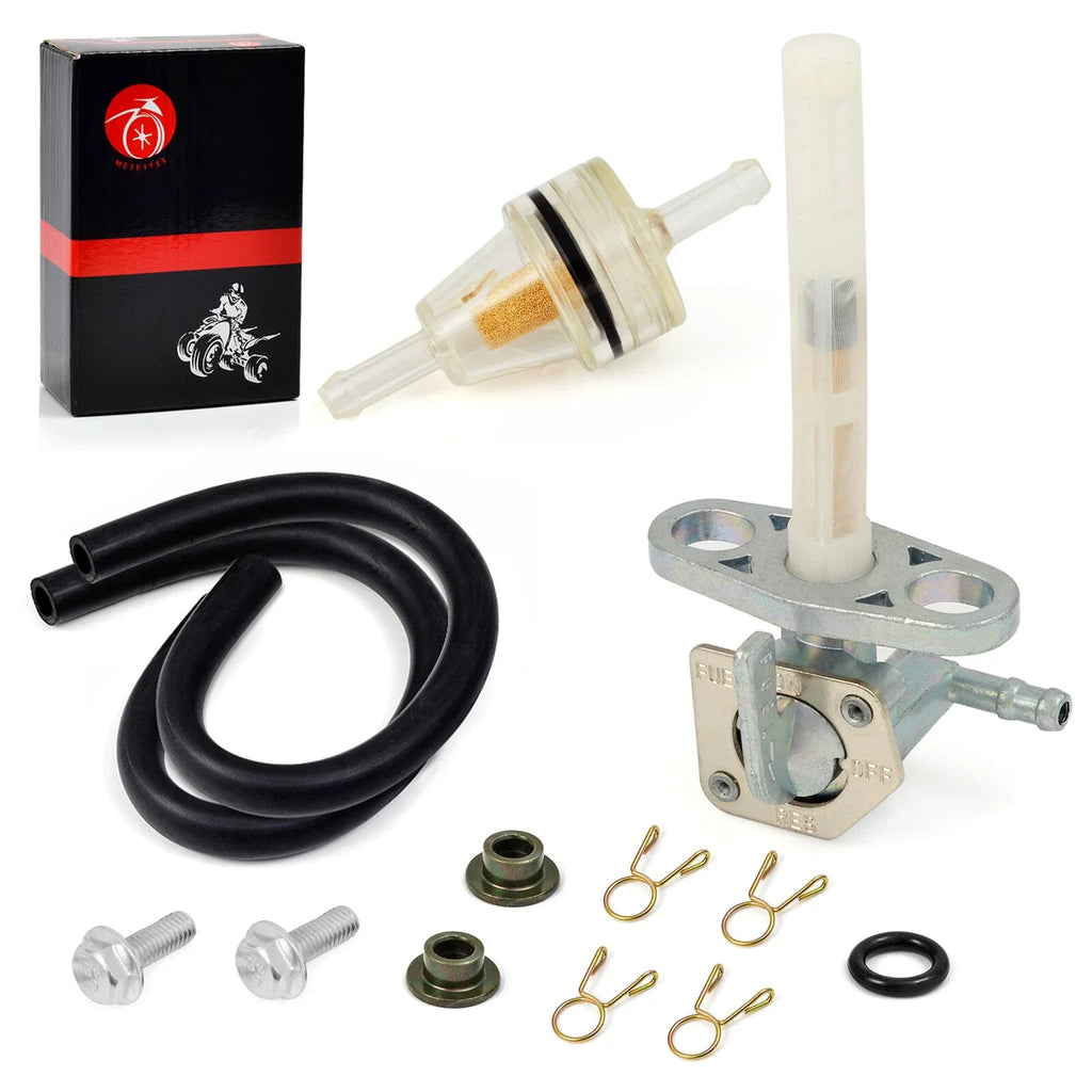 Fuel Tank Petcock Valve Switch & Air Filter for Honda CRF80F CRF100F(2004–2013)