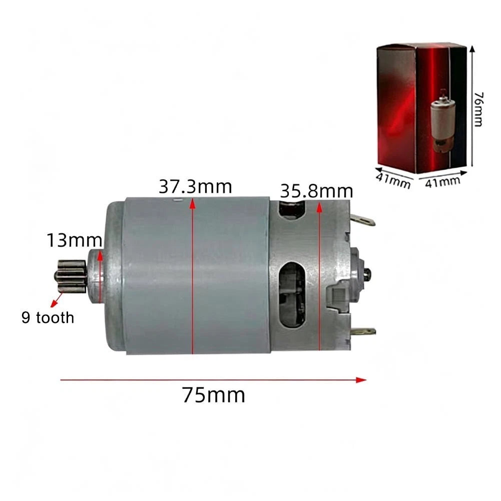 RS550 14.4V 9 Tooth DC Motor for Cordless Power Tools