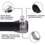 Set of 4 Rubber Hose Clamps for Fuel/Gas/Oil Hose
