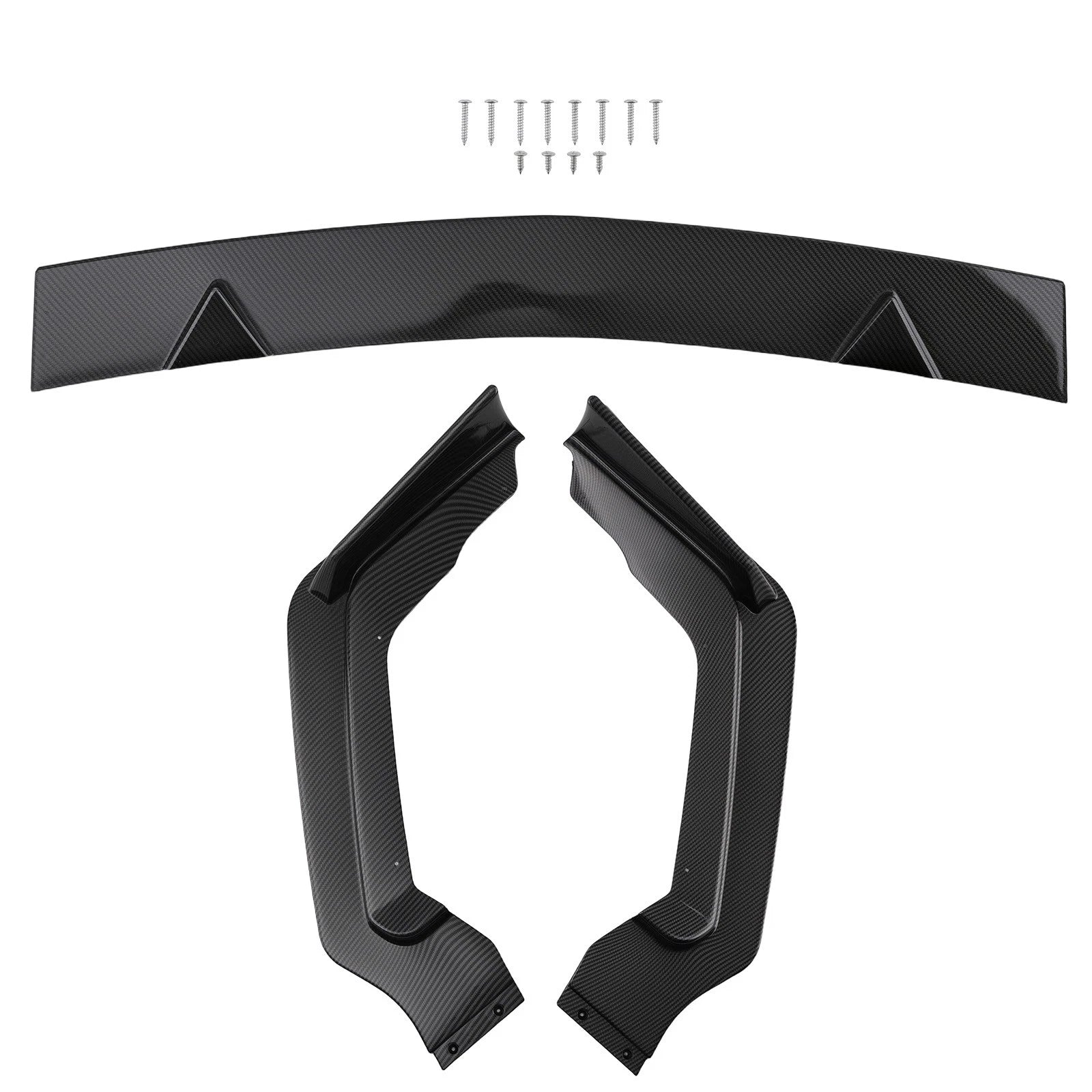 3PC Carbon Style Front Bumper Kit for Infiniti Q50 Sport (2014–2017)