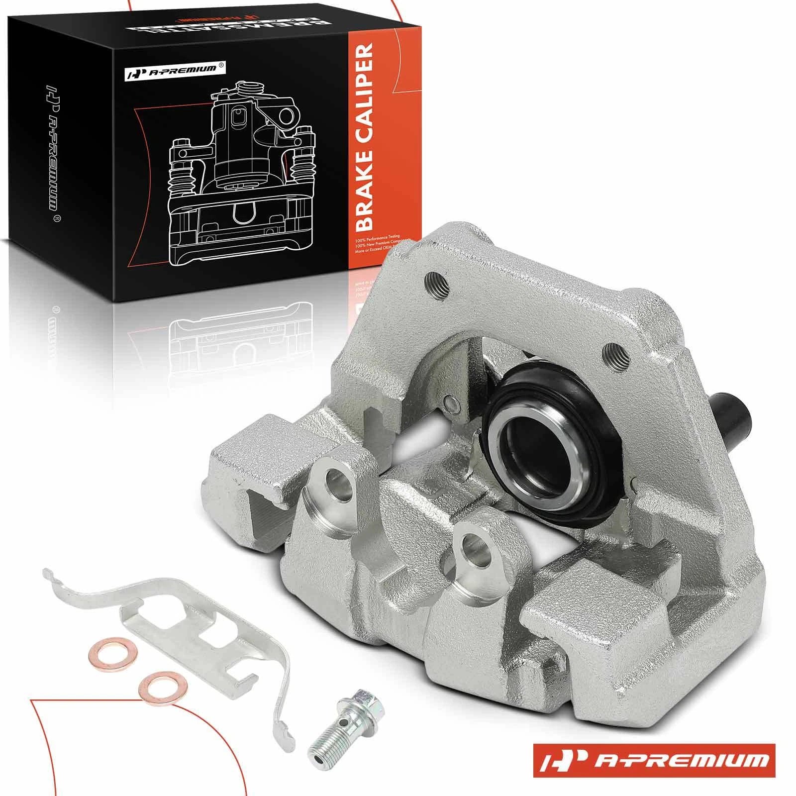 Disc Brake Caliper with Bracket Rear Left for BMW 550i GT (2010–2015)