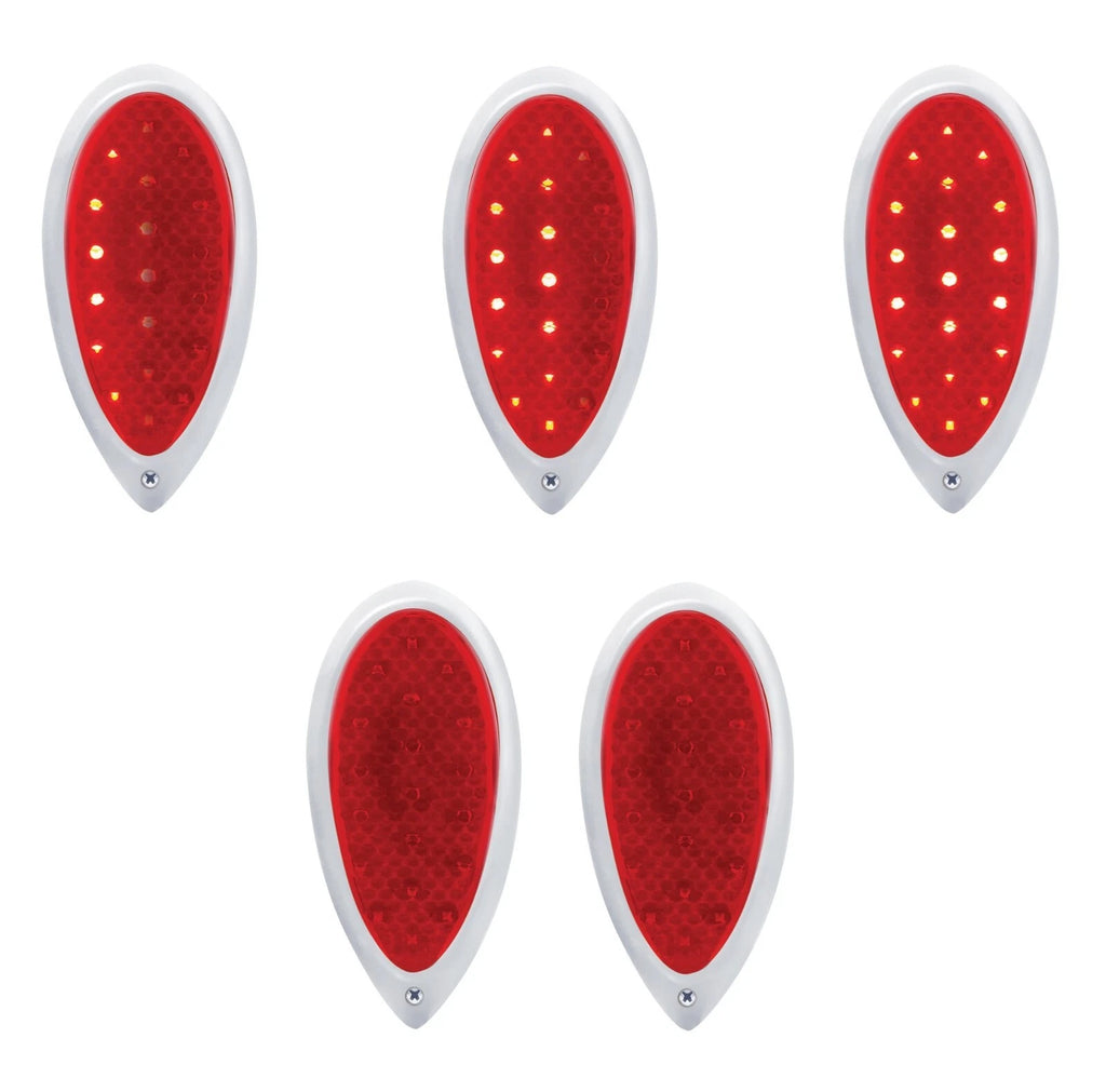 Sequential LED Tail Light Assemblies for 1938-1939 Ford Passenger Car