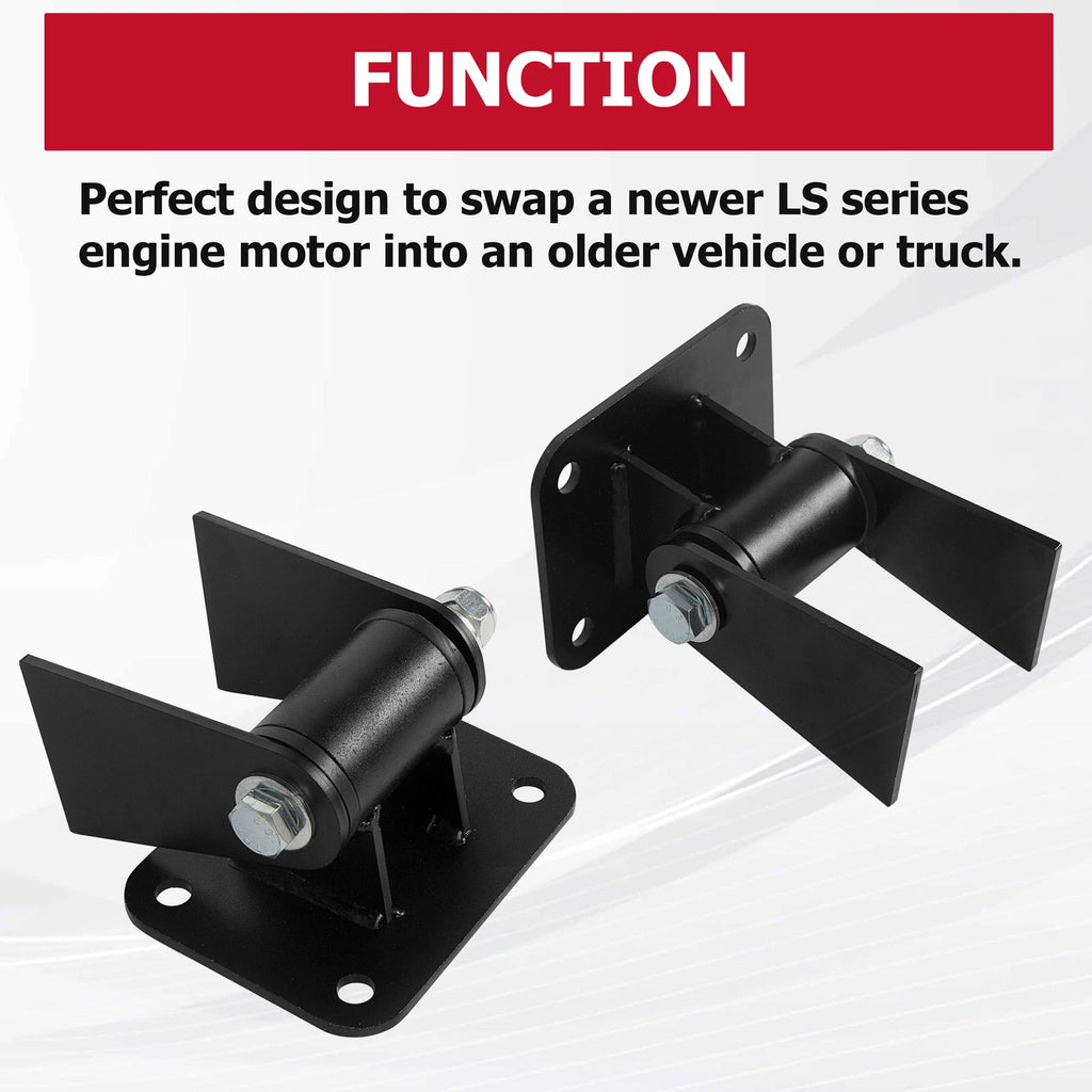 LS Engine Motor Mounts Conversion for HECASA (LS1 LS2 LS3 LS6 LS7)