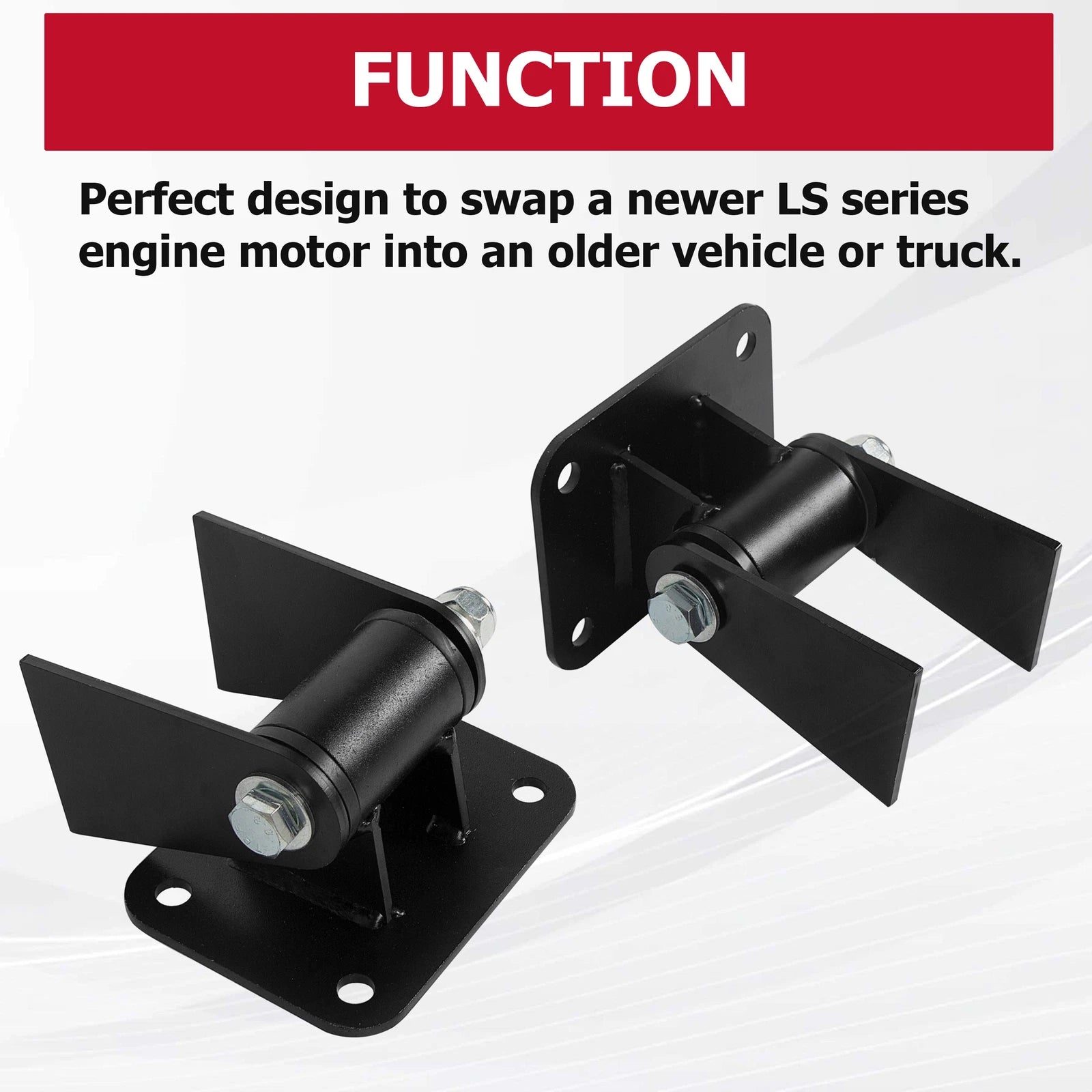 LS Engine Motor Mounts Conversion for HECASA (LS1 LS2 LS3 LS6 LS7)